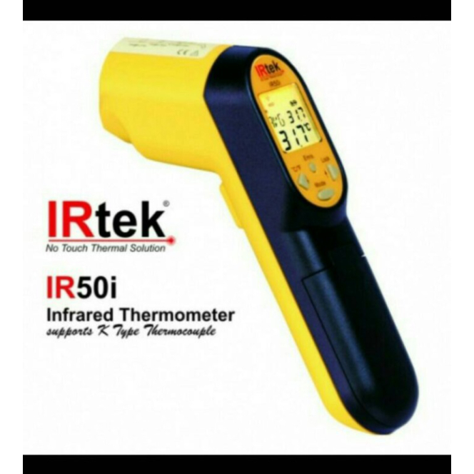 

thermometer infrared / infrared thermometer irtek IR50i warranty 1year Diskon