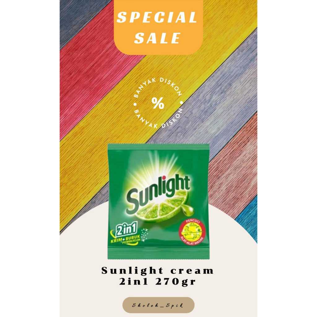 Sunlight cream 2in1 270gr
