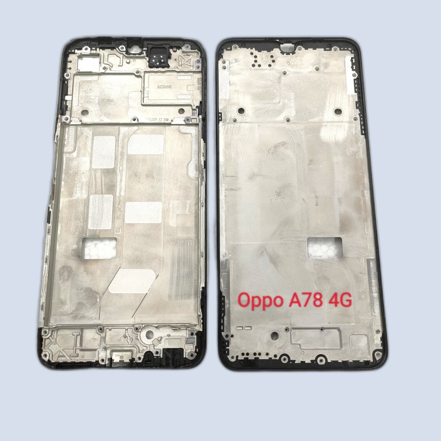 FRAME LCD MESIN TULANG OPPO A78 4G BAZEL TATAKAN TENGAH MIDLE PLATE