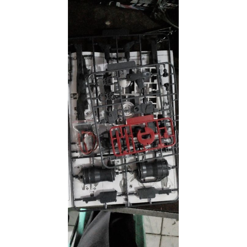 MG 1/100 Gunner Zaku warrior part Backpack