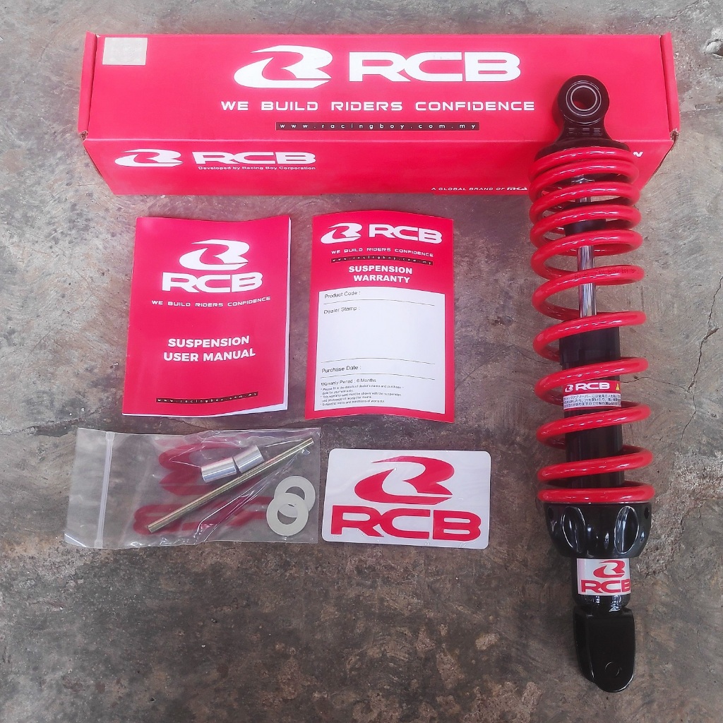 Shockbreaker shock RCB A2 series 305 mm merah asli original ori motor matic matik mio soul gt xeon j