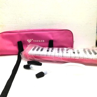 pianica/pianika alat musik tiup  pink yoeker
