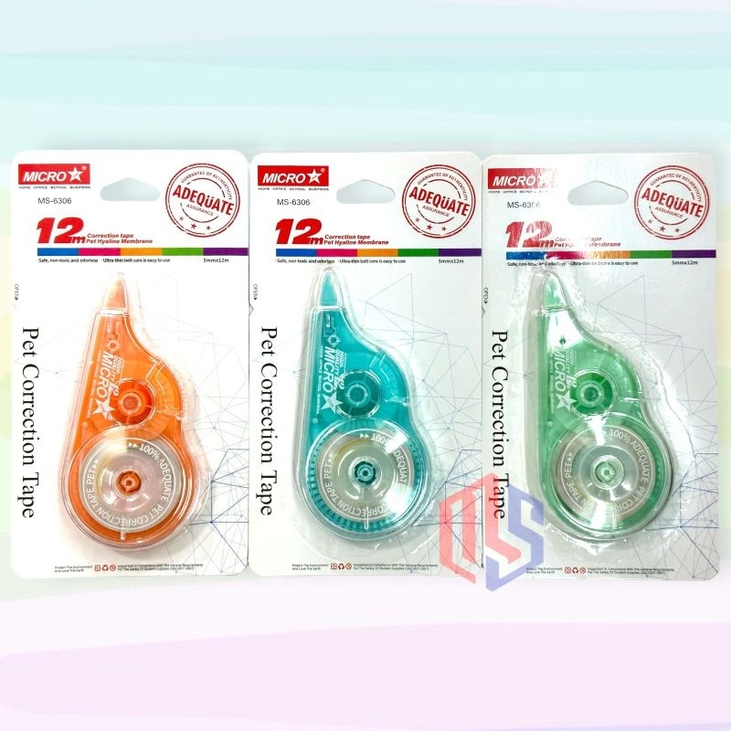 

Correction Tape / Tip X Kertas Micro MS-6306