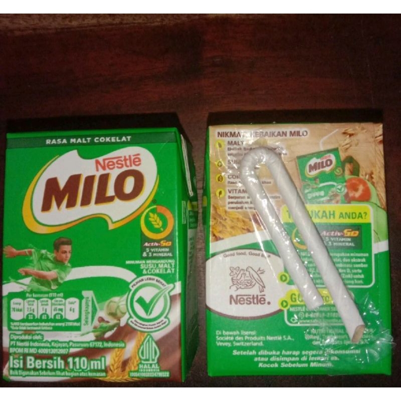 

Milo UHT Cokelat 110Ml, Indomilk UHT Vanila 115Ml, Indomilk UHT Stroberi 115Ml, Indomilk UHT Cokelat 115Ml