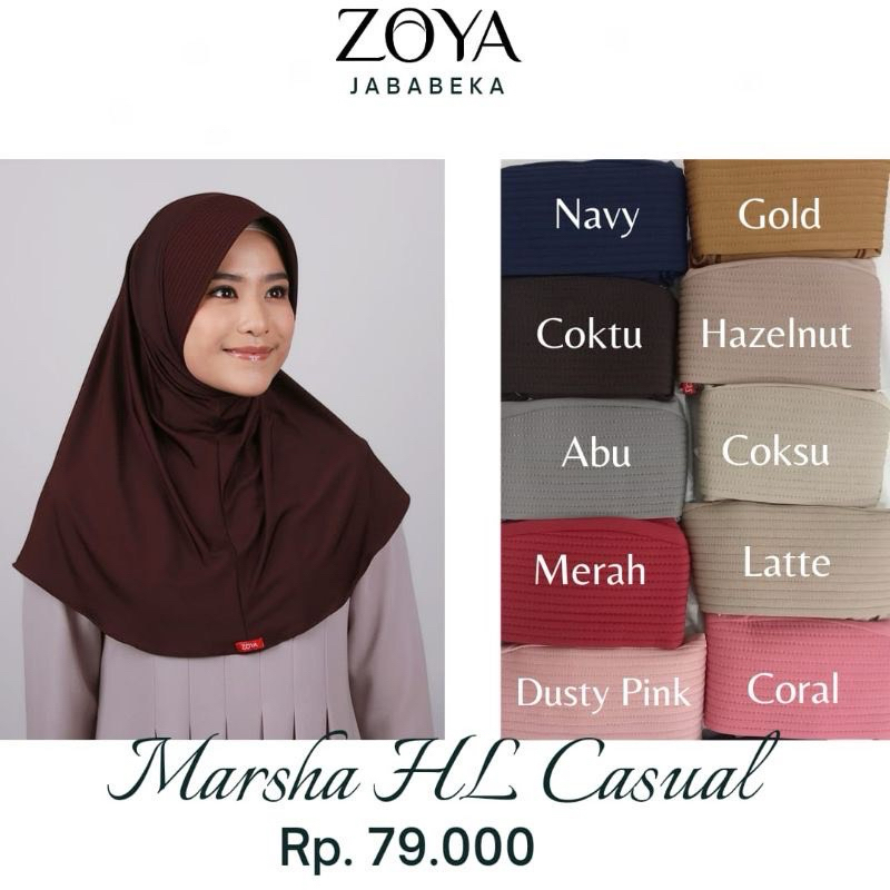 Marsha Hl/ Bergo Hl Zoya