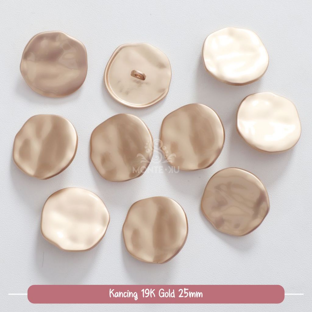 Kancing Diamond Kristal Jamur Mutiara Hias Jas Baju Premium