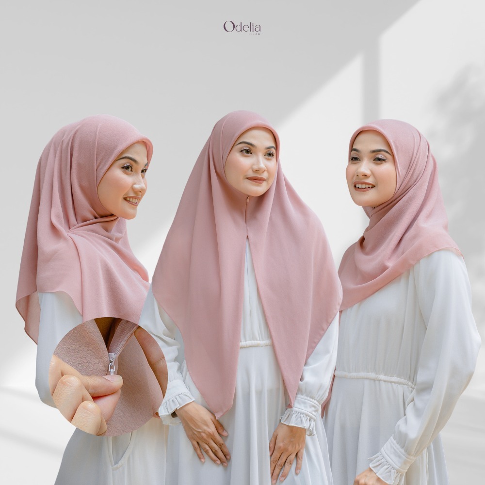 Odelia - Charya hijab instan | Hijab Instan resleting
