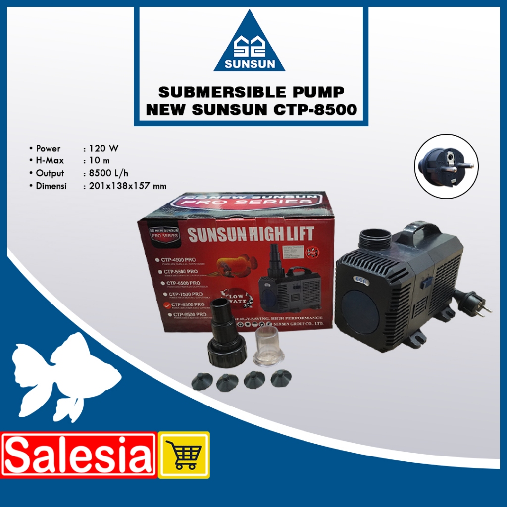 POMPA CELUP NEW SUNSUN CTP 8500 PRO / NEW SUNSUN CTP 9500 PRO