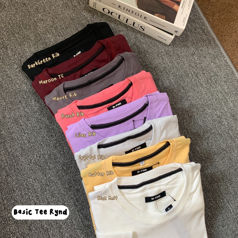 dwistuff Basic Tee Kaos Lengan Panjang Polos Waffle Rib