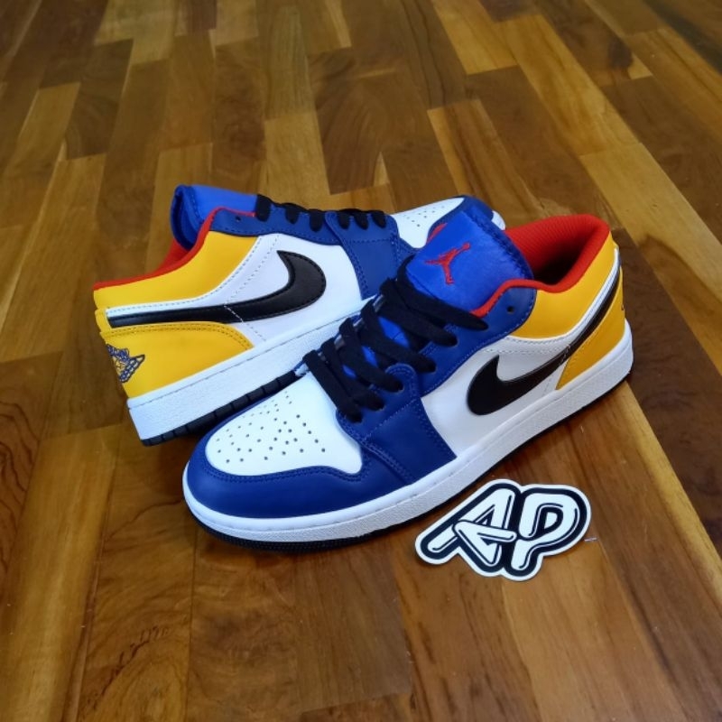 Aj 1 Low Deep Royal Blue Laser Orange