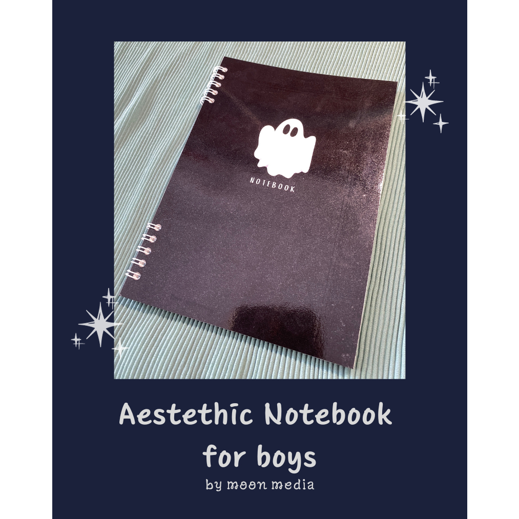 

[MOON MEDIA] NOTEBOOK FOR BOYS AESTETHIC JOURNAL