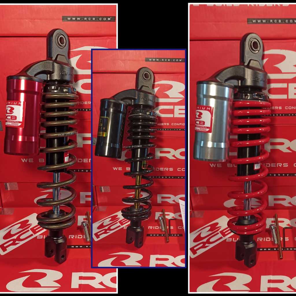 (VARIO160) SHOCK BELANG TABUNG ATAS RCB 340MM MB2 SERIES - ORIGINAL RACING BOY