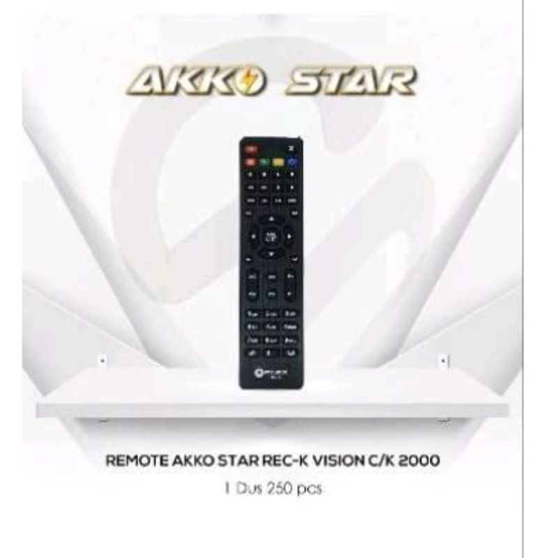 Remote K Vision Parabola Receiver AKKO STAR KVS