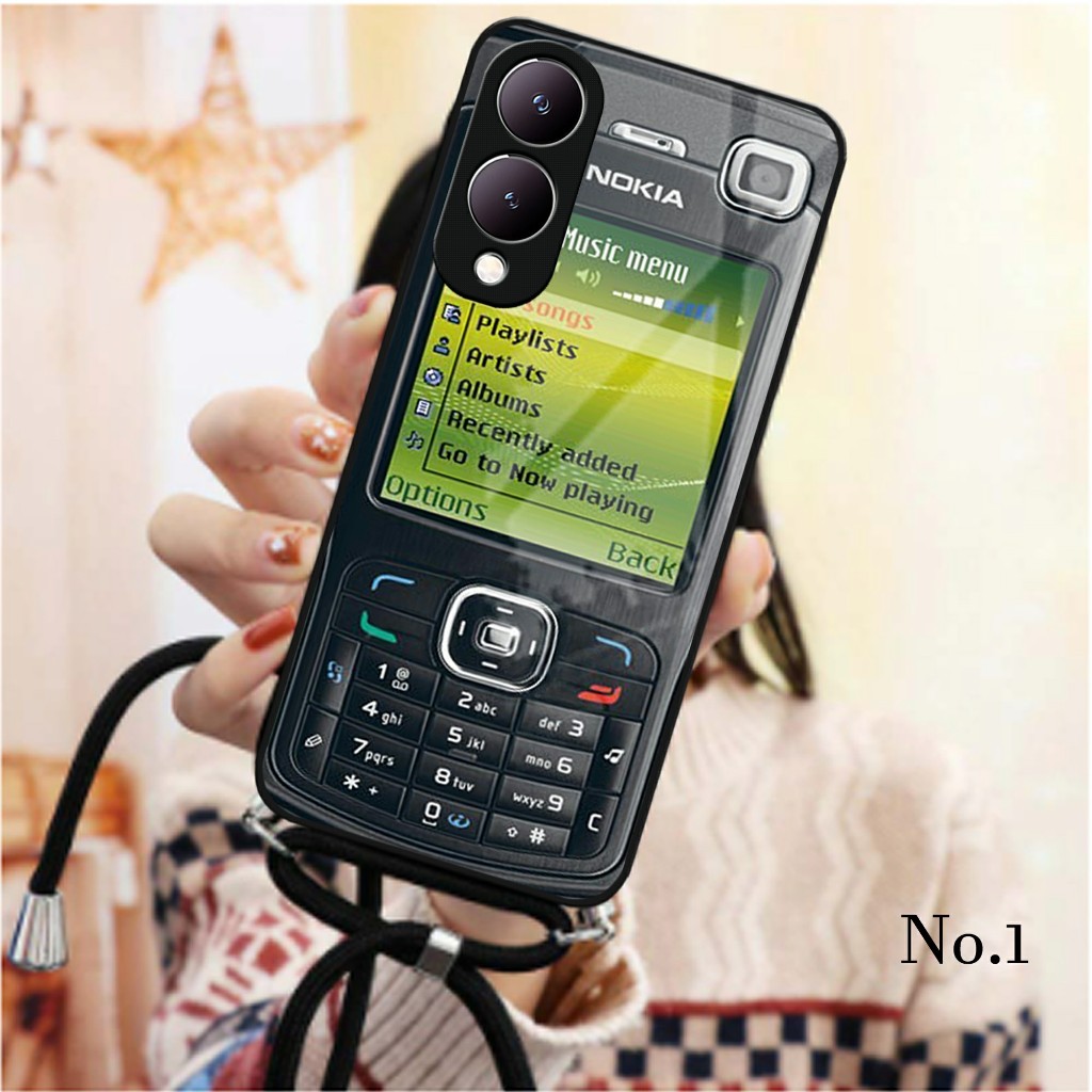 SOFTCASE KILAU 2D + Tali CASE SILIKON VIVO Y17S Y17 S | MC750 | SILIKON KACA CASE SILICON MAN AND GI