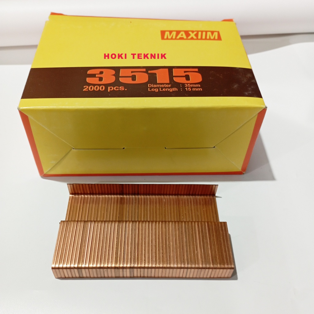 

Maxiim 3515U Isi Staples Kardus 15 mm