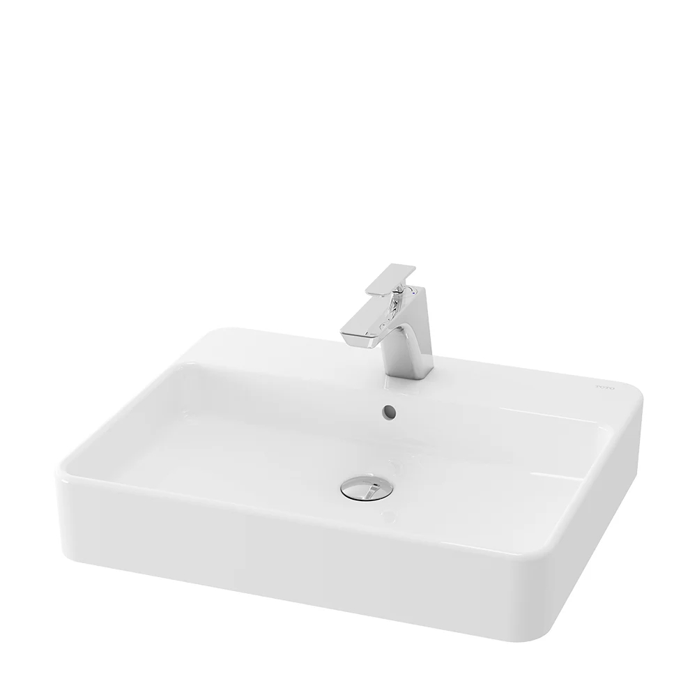 Wastafel Toto LW 950 CJ / Toto LW 950CJ Komplit set (keran dingin)