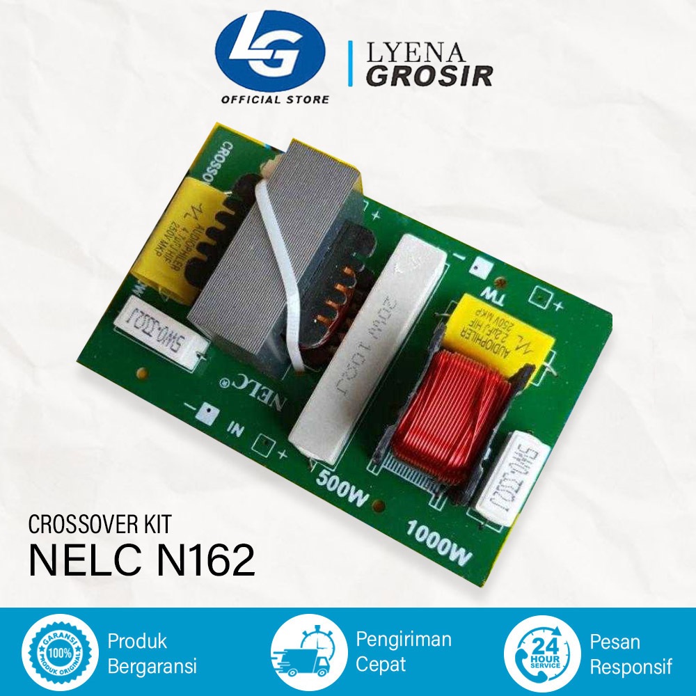 Kit Crossover Pasif Nelc N162 Crossover 2 way crosover 2way