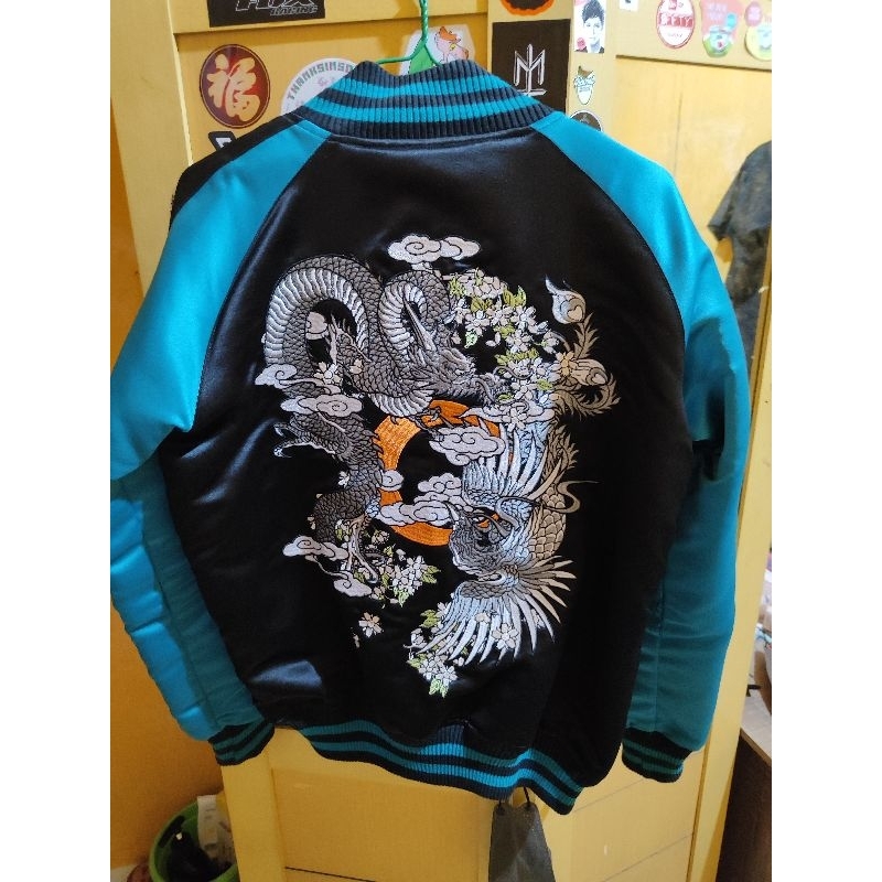 2 Sukajan RyuTaka Tosca & Red reversible custom by Zeotic Syztem