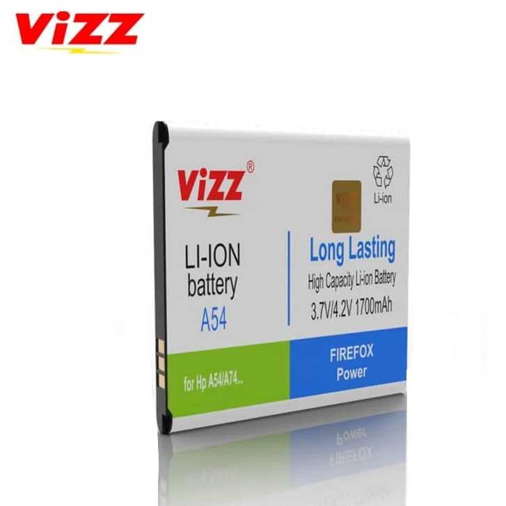 Vizz Baterai Double Power Evercoss A54/A74A/A74D/A74C