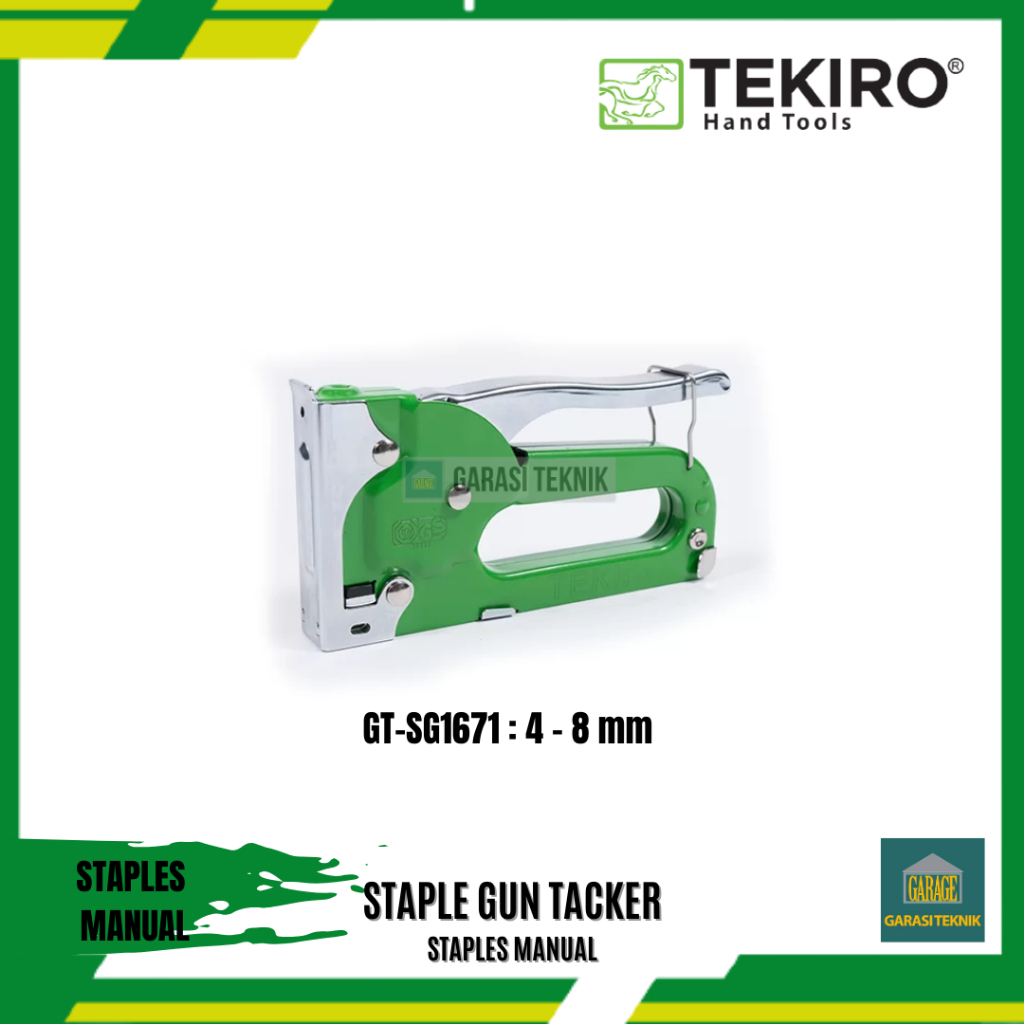 

Staples gun tekiro 4-8 mm - Staples tembak - murah