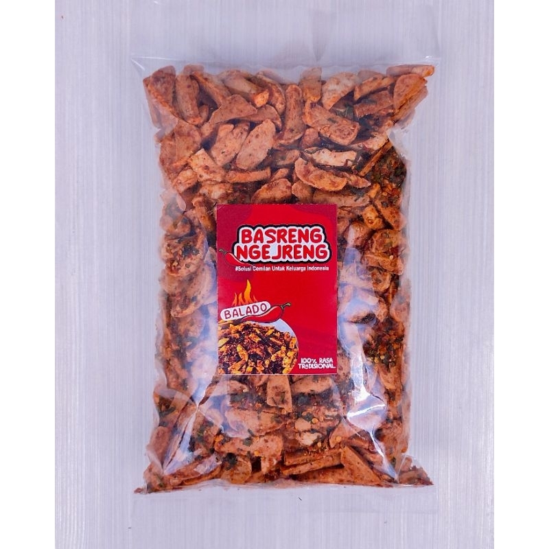 

Basreng Daun Jeruk BALADO 1KG