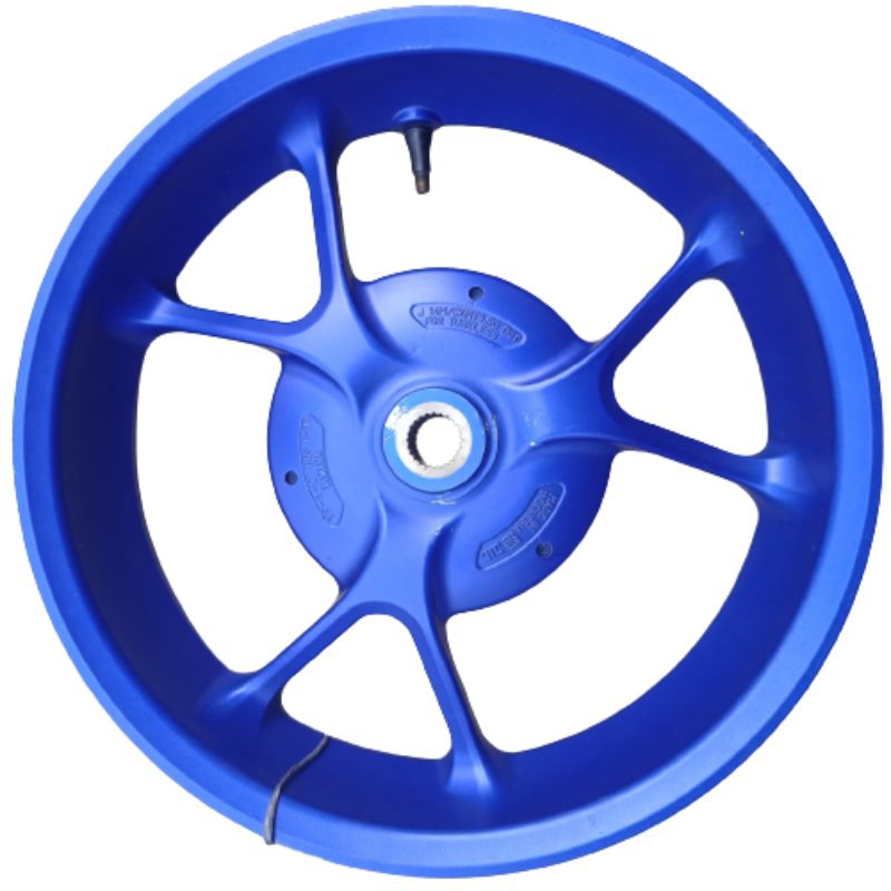Velg Belakang Yamaha Aerox & Lexi Biru Blue Original