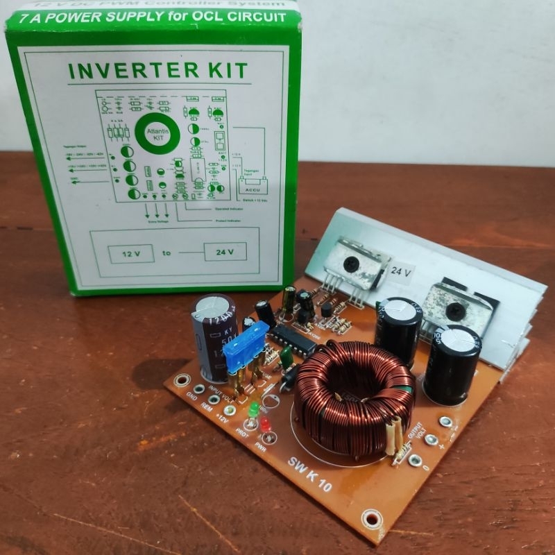 KIT INVERTER DC 12v to CT 24v