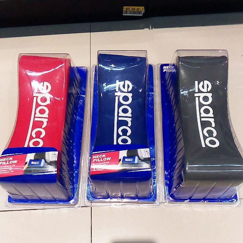 Sparco Bantal Leher Mobil Original