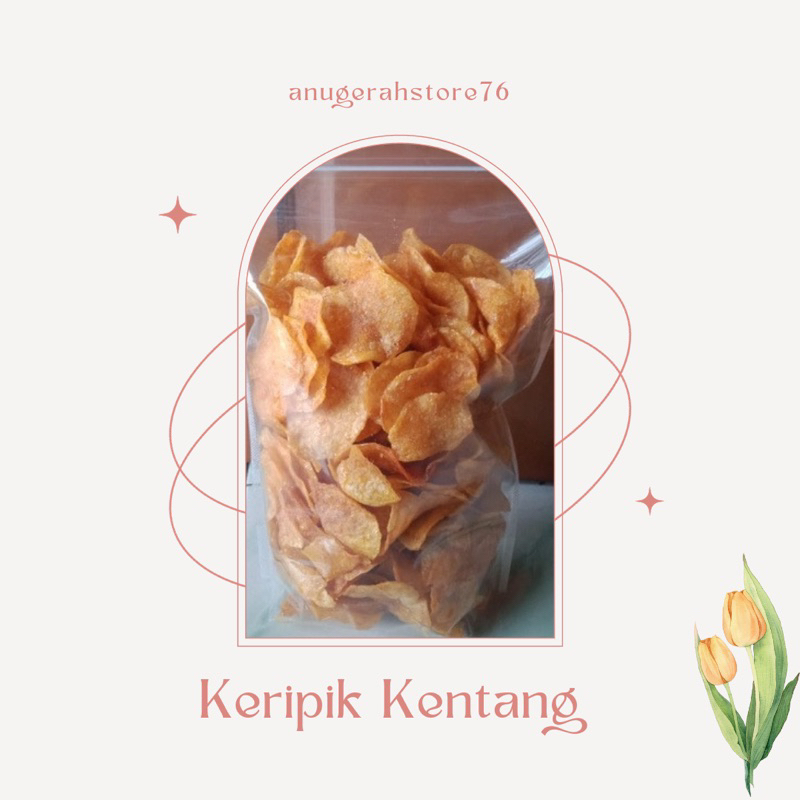 

[INSTANT] Keripik Kentang Karamel Pedas Manis