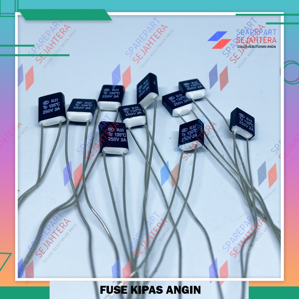 FUSE PIUS THERMOFUSE KIPAS ANGIN COSMOS MIYAKO MASPION 2A 3A 250V