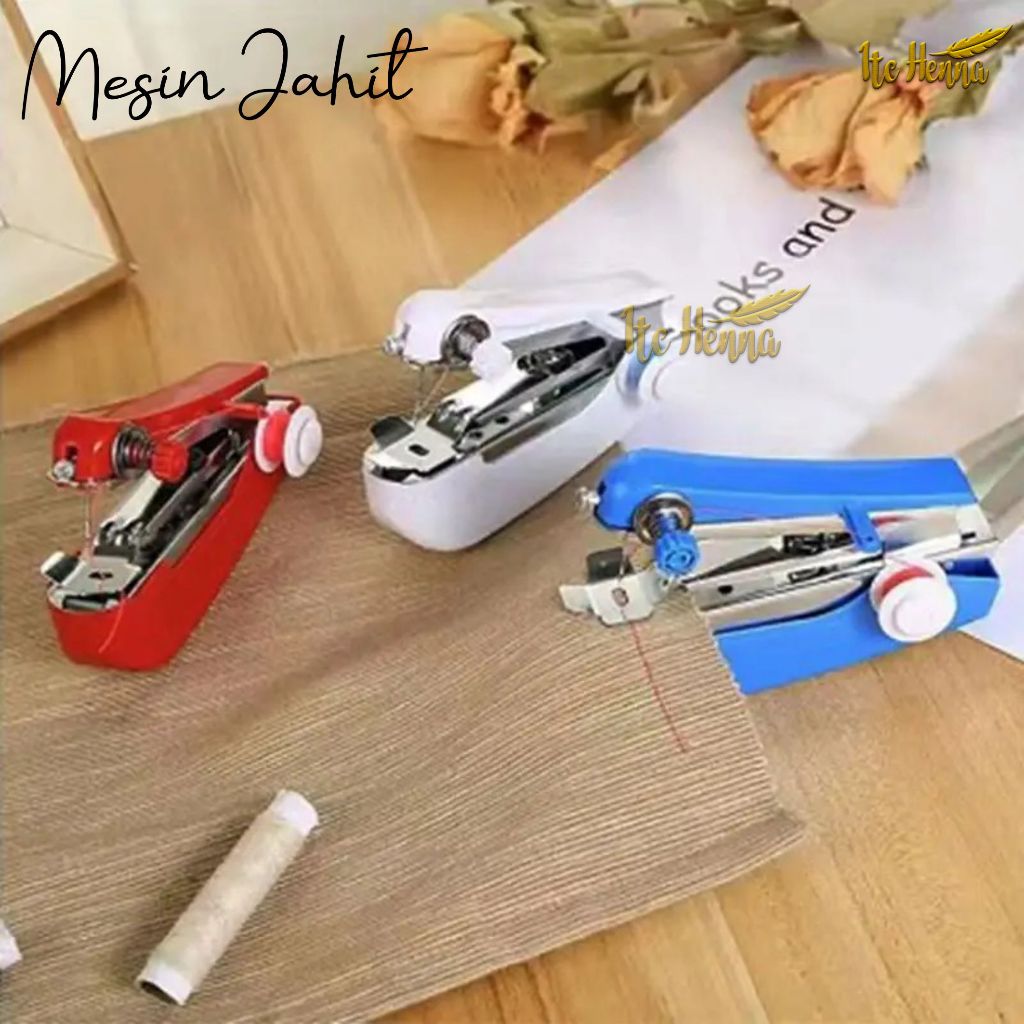 Mesin Jahit Tangan Mini Portable Staples / Mesin Jahit Tangan / Alat Jahit Tangan Termurah