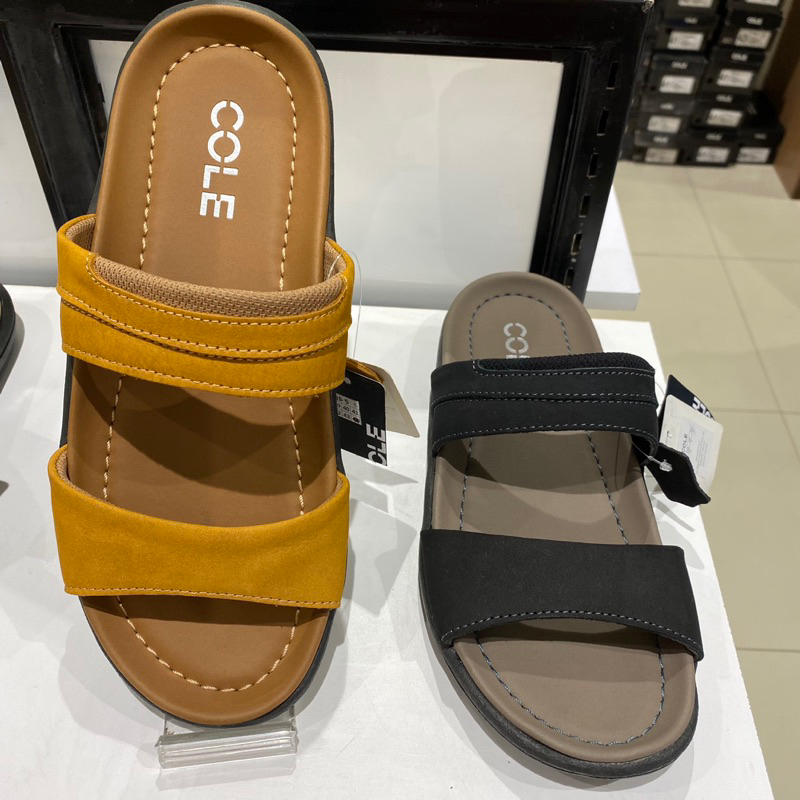 COLE ORIGINAL Sandal selop pria kulit asli