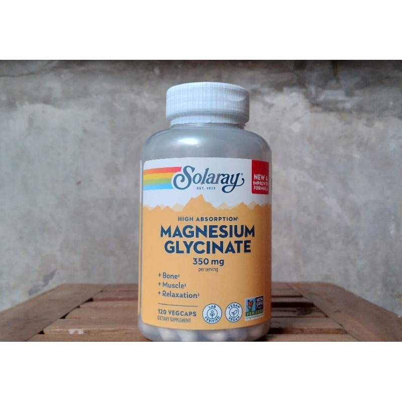 solaray magnesium glycinate share in jar