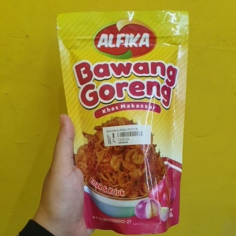 

Alfika bawang goreng khas makassar 125gr