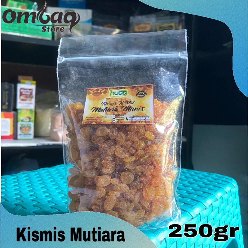 

Kismis Mutiara manis 250gr | Simin