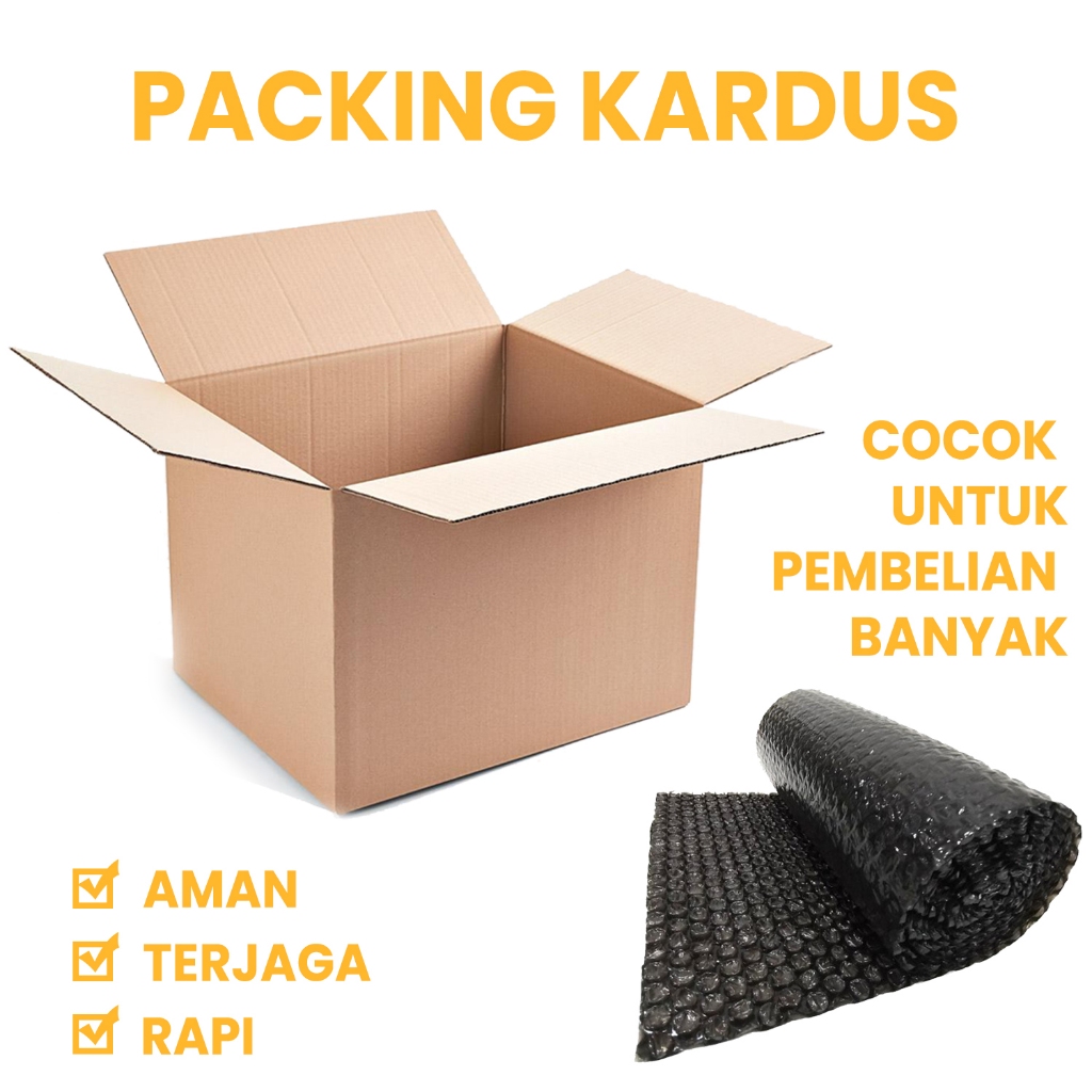 

Packing Kardus Tambahan Untuk Kemanan Produk