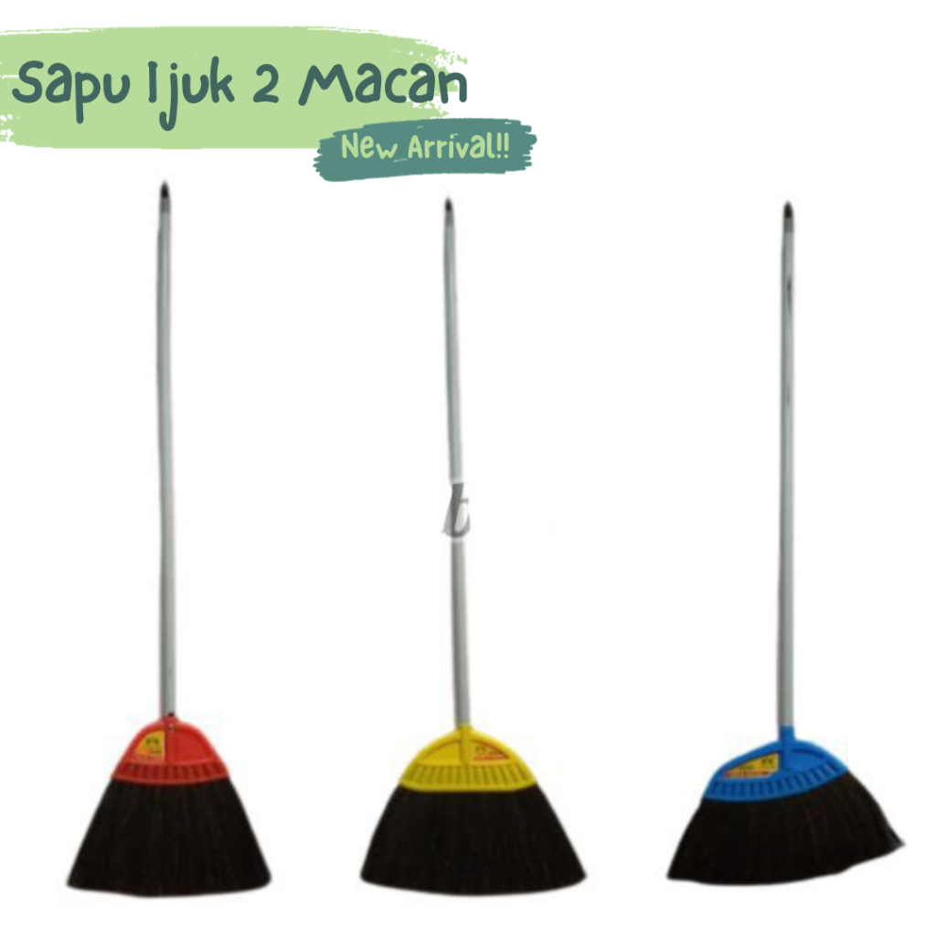 Sapu Ijuk 2 Macan Sapu Lantai Sapu Kipas 2 Macan Sapu Injuk Asli