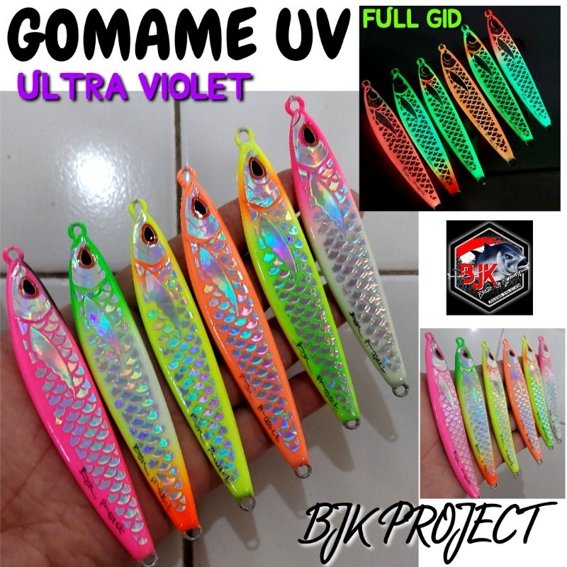 Metal  Jig  Full GID  80g gram / 100 gram