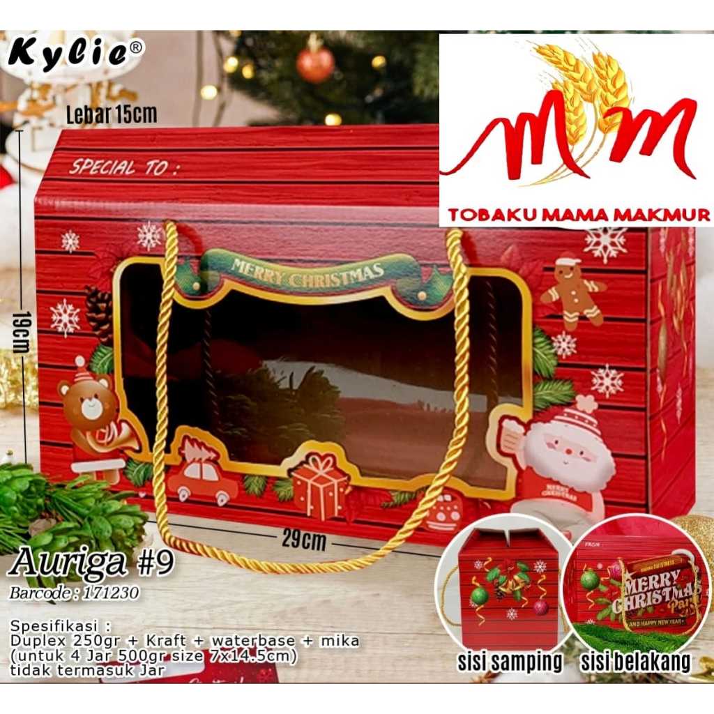 

BOX AURIGA #9/ / BOX HAMPERS EDISI NATAL