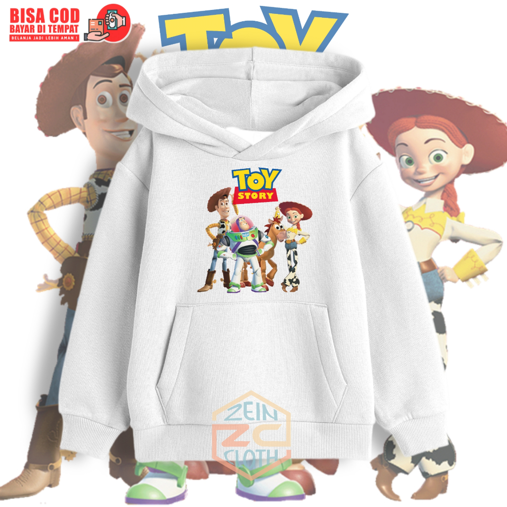 Sweater Hoodie Anak Toy Story / Jaket Hoodie Anak Toy Story