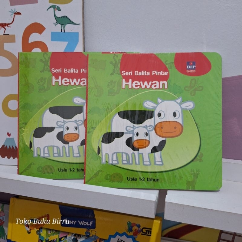 Boardbook BIP seri balita pintar Hewan