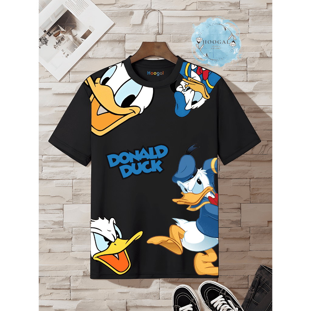 Hoogal Kaos Motif Donald kaos Distro 20s Sablon DTF