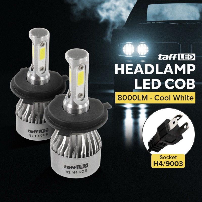 (NEW LED) LAMPU MOBIL H4 3 SISI SERIES 2 (2 PCS)(4)