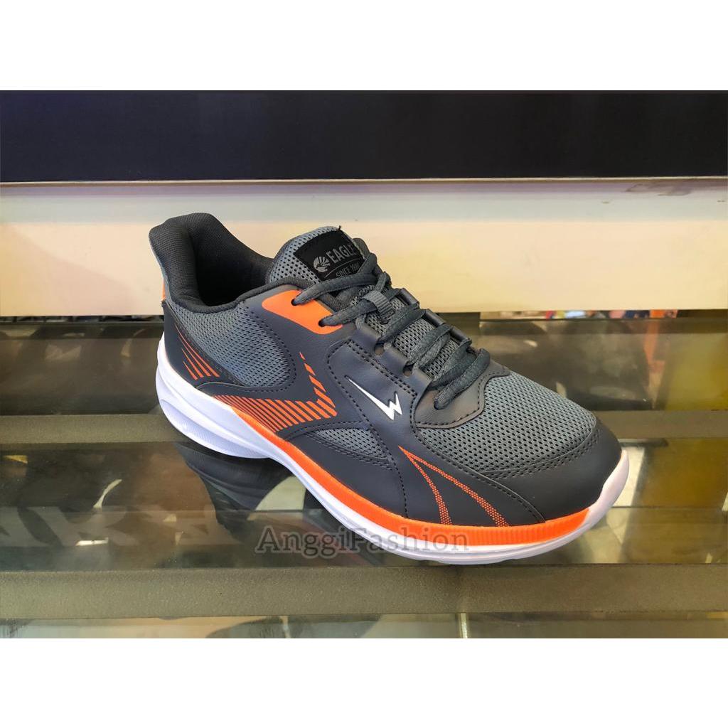 Sepatu Sneakers Running Eagle Hampton - Dark Grey