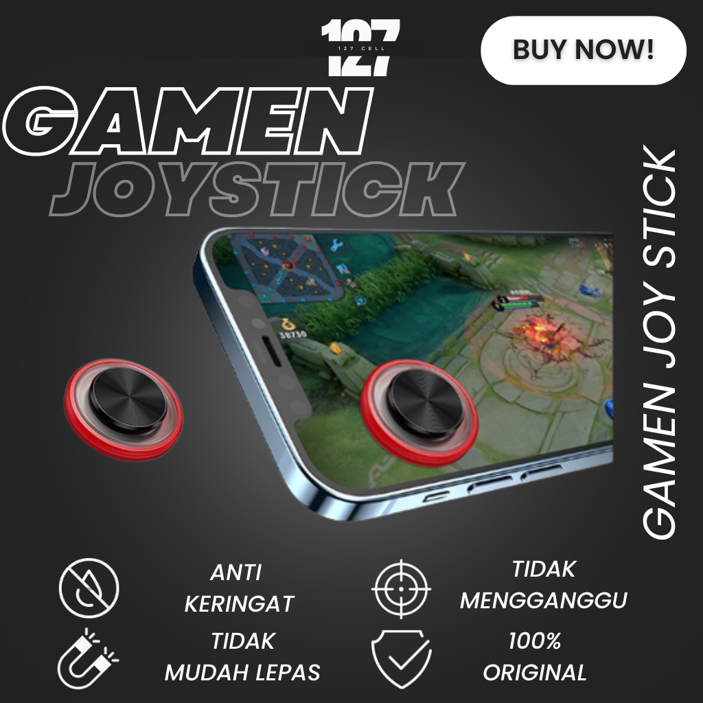 Joystick Game Controller Stick Controller  Gamepad Analog Touchscreen Gaming  Smartphone Mobile Hand