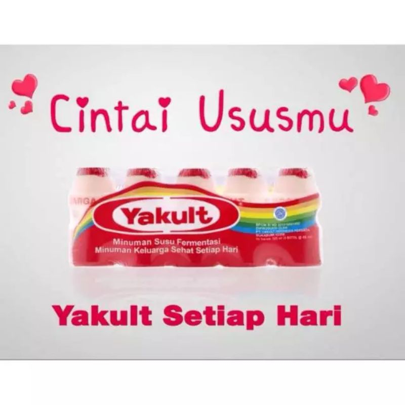 

YAKULT MINUMAN SUSU FERMENTASI (ISI 5PCS)