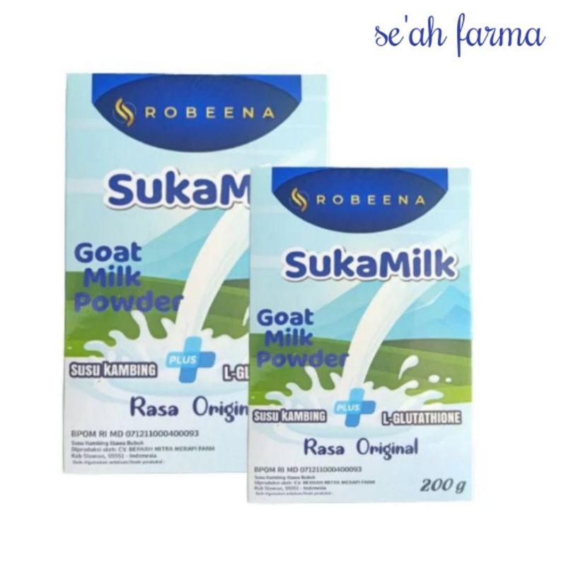 

Sukamilk Robeena // susu etawa mengandung gluthation