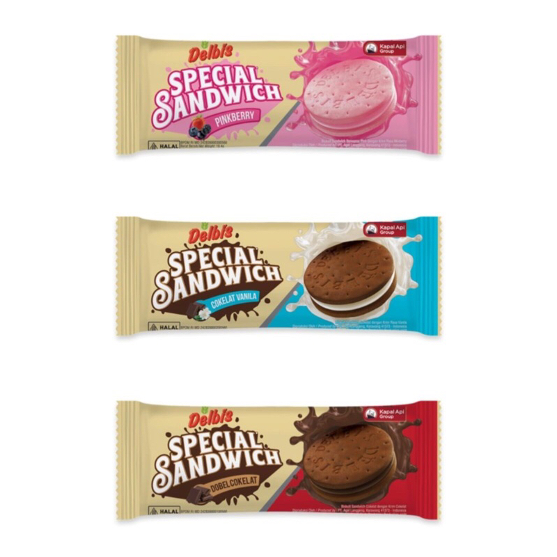 

Delbis special Sandwich 1 pak isi 10 bonus 1 pcs terbatas