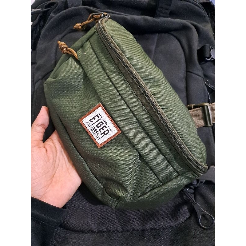 eiger brig slim waist r waistbag