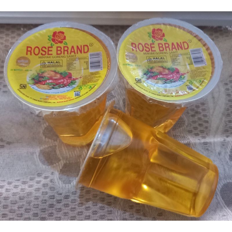 

Minyak Goreng Gelas Rose Brand